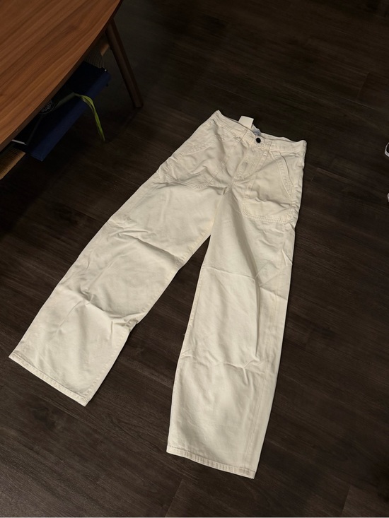 Citizens Of Humanity Denim - Citizens Of Humanity White Straight-Leg Jeans